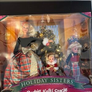 Mattel Holiday Sisters Doll Set